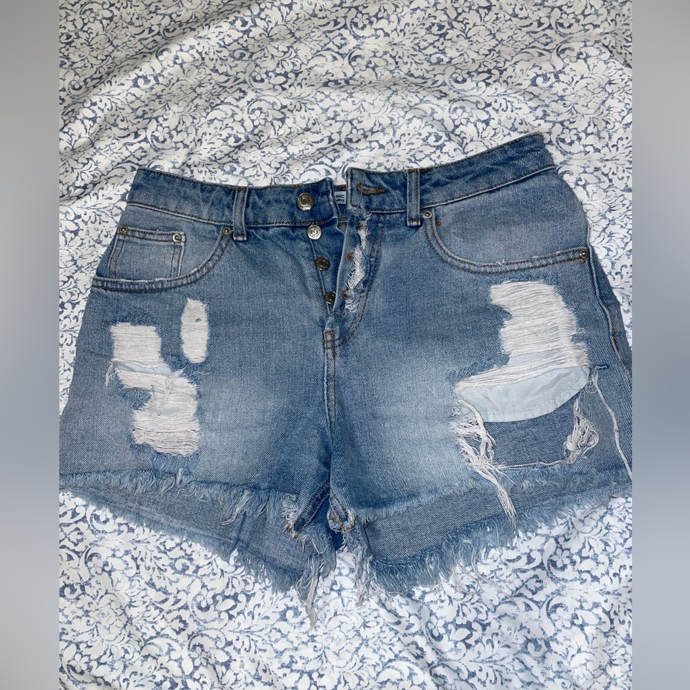 Zara Basic Denim Shorts
